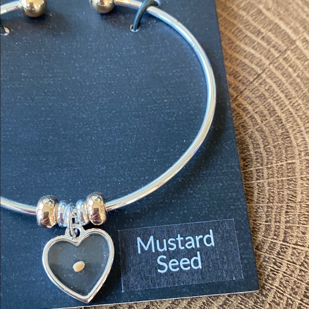 NWT Faith The Size Of A Mustard Seed Bracelet Christian Jewelry